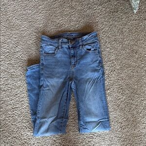 American Eagle Outfitters Women's Light Blue Skinny Jeans